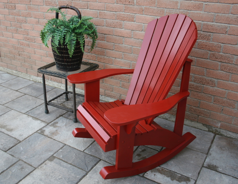 Adirondack Rocking Chair plans The Barley Harvest Woodworking